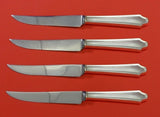 Minuet by International Sterling Silver Steak Knife Set 4pc HHWS  Custom 8 1/2"