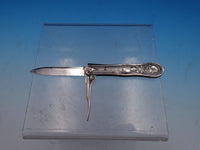 Medallion by Wood & Hughes Coin Silver Pocket Knife 5 1/4" (#7739)