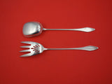 Mary Chilton by Towle Sterling Silver Lettuce Set 2-pc fork 8 7/8" spoon 8 3/4"