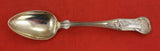 Kings by Bailey & Co. Sterling Silver Dinner Fork George Sharp coin 7 7/8"