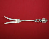 Chippendale Old by Alvin Sterling Silver Lemon Fork 2-Tine 5 1/2" Antique
