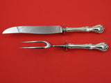 Rose Cascade by Reed and Barton Sterling Silver Steak Carving Set 2pc HH WS