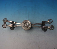 Augustin Lesage English Georgian Sterling Silver Warming Stand w/ Burner (#5703)