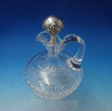 Bigelow Kennard Sterling Silver and Cut Crystal Brandy Decanter #218 (#5441)