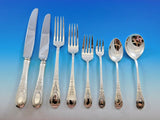 Windsor Castle by Tuttle Sterling Silver Flatware Set 8 Service 70 pcs Dinner