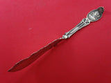 Medallion aka Diana by Wood and Hughes Coin Silver Master Butter w/Twist 7 1/4"