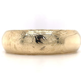 14k Yellow Gold Bangle Bracelet Jewelry 15.53dwt (#J5962)