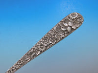 Repousse by Kirk Sterling Silver Flatware Set for 12 Service 53 Pieces Dinner