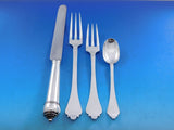 Trifid by James Robinson Sterling Silver Flatware Dinner Service 12 Set 60 pcs