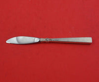 Dawn Rose by International Sterling Silver Butter Spreader Hollow Handle 6 5/8"