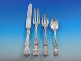 King George by Gorham Sterling Silver Flatware Set for 8 Service 83 pcs Dinner