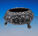 Rose by Stieff Sterling Silver Salt Dip GW Interior #12 with Salt Spoon (#8932)