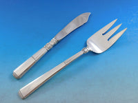 Epic by Gorham Sterling Silver Flatware Set for 12 Service 65 pieces Deco Dinner
