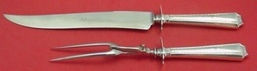 Colfax by Durgin-Gorham Sterling Silver Roast Carving Set 2pc Vintage Heirloom