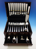 Ashmont Gold by Reed & Barton Sterling Silver Flatware Set Service 56 pcs Dinner