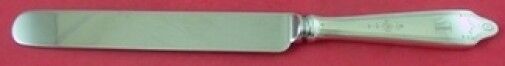 Clinton Engraved by Tiffany and Co Sterling Silver Banquet Knife 10 1/4"