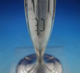 La Pierre Sterling Silver Candlestick with Oval Base #1446 7 7/8" Tall (#6832)
