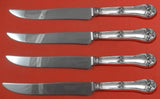 Champlain by Amston / Frank Whiting Sterling Steak Knife Set Texas Size Custom