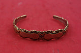Grand Trianon by International Sterling Silver Bracelet with Gold Accents 6"