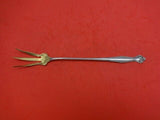 Canterbury by Towle Sterling Silver Lettuce Fork Gold Washed 9 1/4" Antique