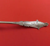 Coral by Knowles and Ladd Sterling Silver Preserve Spoon GW Bright-Cut 7 1/4"