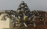 New Vintage by Durgin Sterling Silver Vegetable Dish Covered Detach Handle #0477