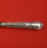 Coburg by George Adams English Sterling Silver Roast Carving Hone HH c.1856 13"