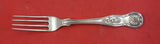 Kings by Bailey & Co. Sterling Silver Regular Fork  coin 7 1/8"