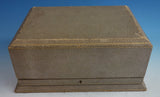 Asprey Sterling Silver Humidor Box Finely Engraved (#1569) Exceptional!