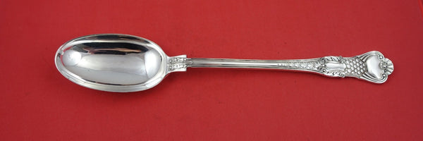 Coburg by English Sterling Silver Platter Spoon massive 8ozt massive 12 1/2"