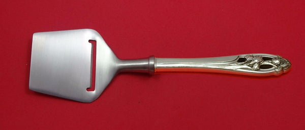 Silver Iris by International Sterling Silver Cheese Plane with Flat Blade Custom