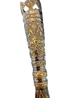 Russian Niello 84 Silver Tussie Mussie Posey Posy Crocodile / Serpent (#J1330)
