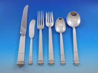 Harlequin by Tiffany and Co Sterling Silver Flatware Silverware Set 63 pieces