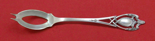 Monticello By Lunt Sterling Silver Olive Spoon Ideal 5 3/4" Custom Made