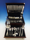 Camellia by Gorham Sterling Silver Flatware Set For 12 Service 73 Pieces