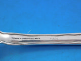 Lap Over Edge Acid Etched Tiffany Sterling Fish Server with Perch Fish 11 1/2"