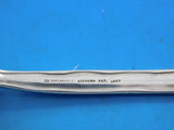 Lap Over Edge Acid Etched by Tiffany Sterling Silver Teaspoon Bird in Flight 6"