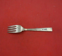 Aztec by Pedro Castillo Mexican Sterling Silver Salad Fork 5 7/8" Flatware