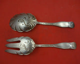 Diane by Towle Sterling Silver Salad Serving Set 2pc All Sterling Original 9"