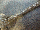 Chrysanthemum by Stieff Sterling Silver Fish Fork  Pierced 6 1/2" Silverware