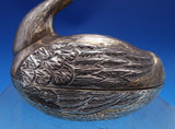 Tane Mexican Sterling Silver Candy Dish Covered Swan Shape GW Interior (#8468)