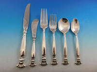 Romance of the Sea by Wallace Sterling Silver Flatware Set Service 49 Pieces