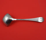 Torben Frisch Dutch Sterling Silver Gravy Ladle w/ Diamond/Square Bowl Dandelion