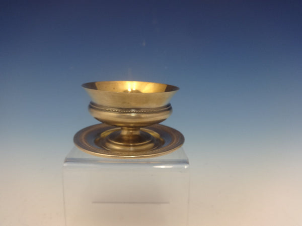 Gorham Sterling Silver Master Salt Dip with Underplate Gold Washed #1340 (#0414)