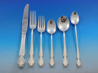 Wedding Bells by International Sterling Silver Flatware Set 12 Service 78 pcs