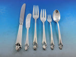 Woodlily by Frank Smith Sterling Silver Flatware Set for 8 Service 53 pieces