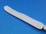 Lap Over Edge Acid Etched by Tiffany Sterling Dessert Knife HHAS w/ Mushrooms