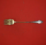 Les Six Fleurs by Reed and Barton Sterling Silver Meat Fork GW 4-Tine Pierced 9"