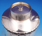 Wave Edge by Tiffany and Co Sterling Silver Tea Caddy 4 1/4" x 3 1/2" (#6960)