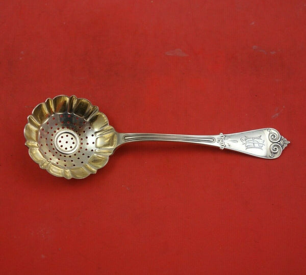 Beekman by Tiffany and Co Sterling Silver Sugar Sifter Gold Washed Orig 6 3/4"